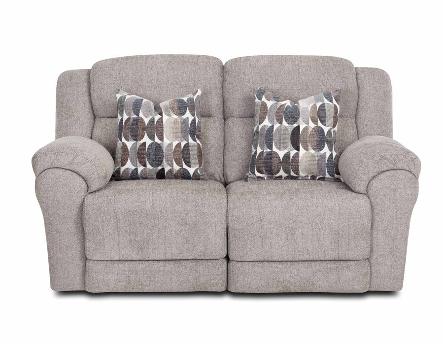 Franklin Furniture - 607 Keaton Dual Seat Power Reclining Loveseat w/Integrated USB Port in Contend Pepper - 60723-83-PEPPER - GreatFurnitureDeal