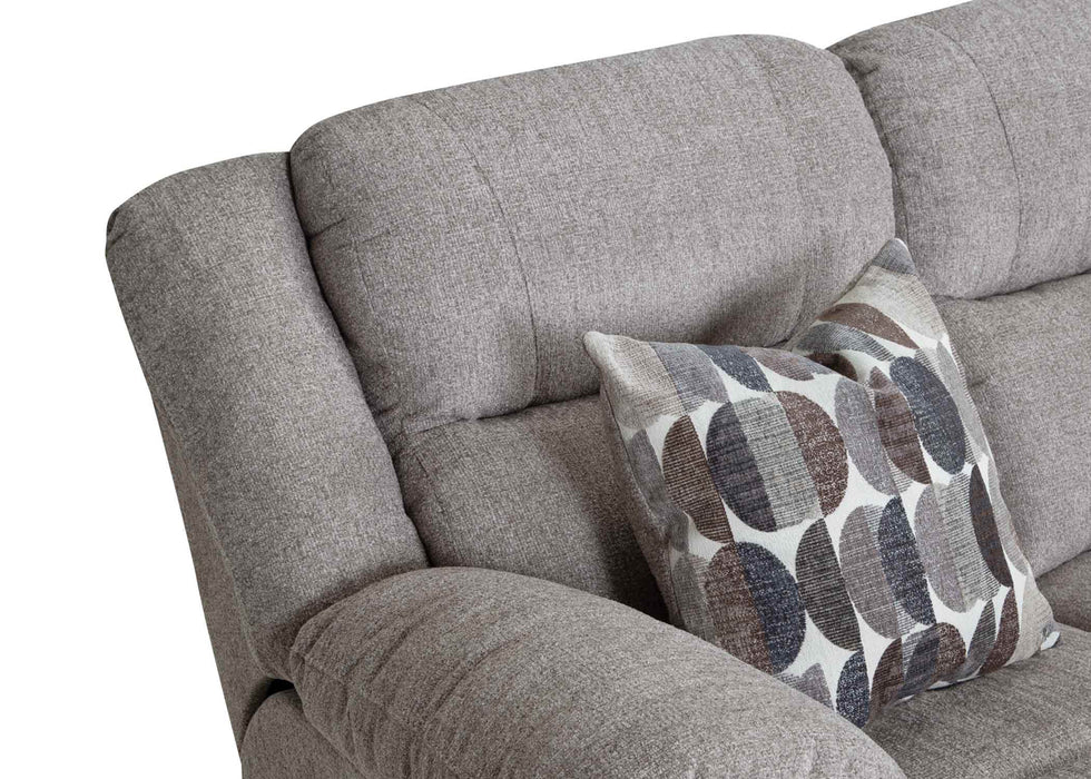 Franklin Furniture - 607 Keaton Rocking/Reclining Loveseat in Contend Pepper - 60723-PEPPER - GreatFurnitureDeal