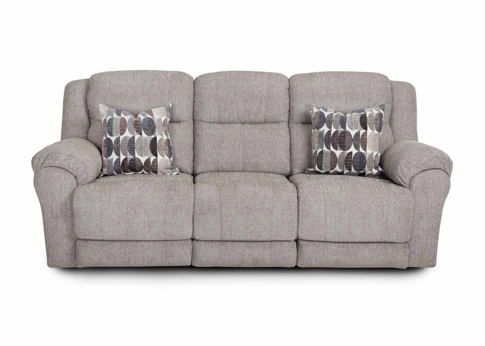 Franklin Furniture - 607 Keaton 2 Piece Power Reclining Sofa Set in Contend Pepper - 60742-83-PEPPER-2SET - GreatFurnitureDeal
