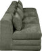 Meridian Furniture - Stellar 152" Green Chenille Fabric Upholstered 4pc. Sofa - 608Green-S152A - GreatFurnitureDeal