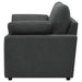 Coaster Furniture - Collins Upholstered Power Recliner Chair Dark Grey - 609533P - GreatFurnitureDeal