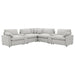 Coaster Furniture - Collins 7-Piece Modular Power Reclining Sectional Grey - 609560P-SETA - GreatFurnitureDeal