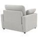 Coaster Furniture - Collins Upholstered Power Recliner Chair Grey - 609563P - GreatFurnitureDeal