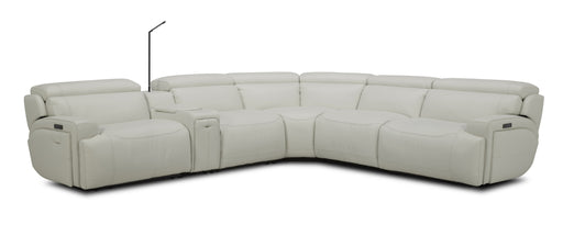 J&M Furniture - 6095B Sectional in White - 17123 - GreatFurnitureDeal