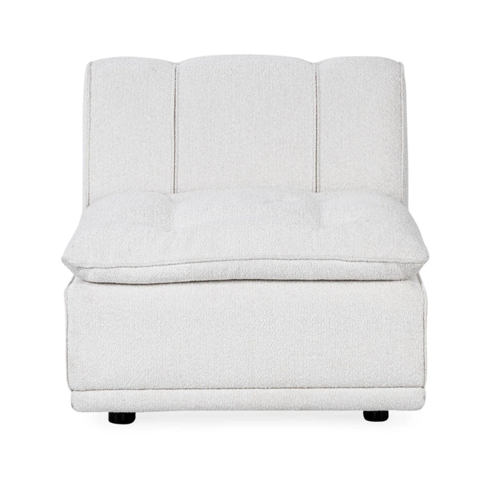 Classic Home - Haven Armless Chair in White - 610212433