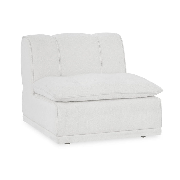 Classic Home - Haven Armless Chair in White - 610212433