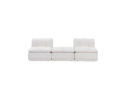 Classic Home - Haven Upholstered 3 Piece Modular Sofa w/ Ottoman - 6102SF122 - GreatFurnitureDeal