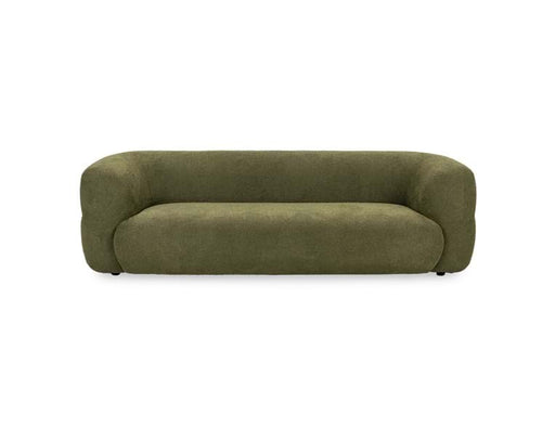 Classic Home - Faris Upholstered Sofa Dark Olive - 6104SF14 - GreatFurnitureDeal