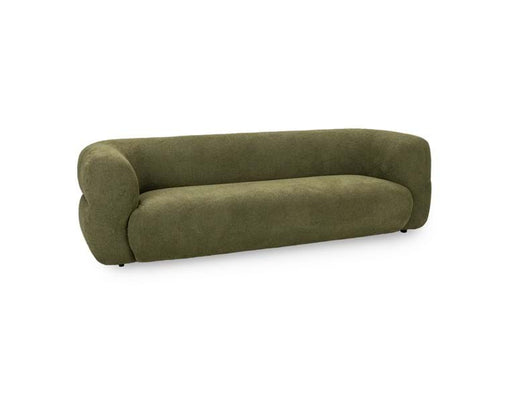Classic Home - Faris Upholstered Sofa Dark Olive - 6104SF14 - GreatFurnitureDeal