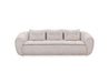 Classic Home Furniture - Ember Upholstered Sofa Cream White - 6105SF15 - GreatFurnitureDeal