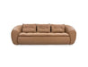 Classic Home Furniture - Ember Leather Sofa Teak Brown - 6105SF55 - GreatFurnitureDeal