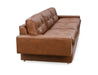 Classic Home Furniture - Lucca Leather Sofa Chocolate Brown - 6106SF52 - GreatFurnitureDeal