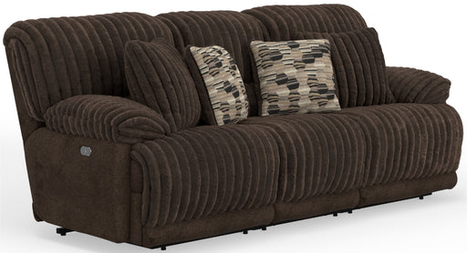 Catnapper - Hollifield Reclining Sofa in Chocolate - 1081-CHOCOLATE - GreatFurnitureDeal