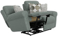 Catnapper - Kellen Power Lay Flat Reclining Loveseat w/Zero Gravity in Woodlands - 61132-WOOD - GreatFurnitureDeal