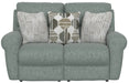 Catnapper - Kellen Power Lay Flat Reclining Loveseat w/Zero Gravity in Woodlands - 61132-WOOD - GreatFurnitureDeal