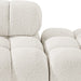 Meridian Furniture - Ames 102" Cream Boucle Fabric Upholstered 3pc. Sofa - 611Cream-S102D - GreatFurnitureDeal