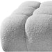 Meridian Furniture - Ames 102" Grey Boucle Fabric Upholstered 3pc. Sofa - 611Grey-S102C - GreatFurnitureDeal