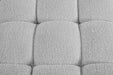 Meridian Furniture - Ames 102" Grey Boucle Fabric Upholstered 4pc. Sectional - 611Grey-Sec4A - GreatFurnitureDeal