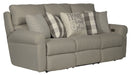 Catnapper - Westport 2 Piece Recliner Sofa Set in Metal-Charcoal - 1211-METAL-2SET - GreatFurnitureDeal