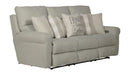 Catnapper - Westport 2 Piece Power Reclining Sofa Set in Cement-Linen - 61211-CEMENT-2SET - GreatFurnitureDeal