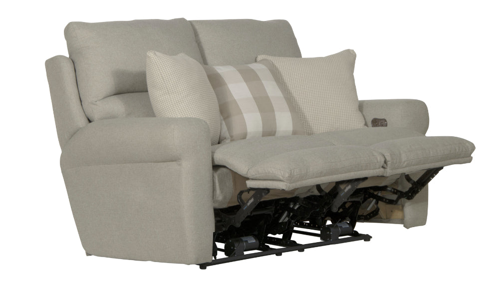 Catnapper - Westport 3 Piece Power Reclining Living Room Set in Cement-Linen - 61211-CEMENT-3SET