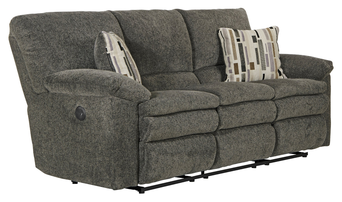 Catnapper - Tosh 3 Piece Reclining Living Room Set in Pewter - 1271-1272-12702-PEWTER - GreatFurnitureDeal