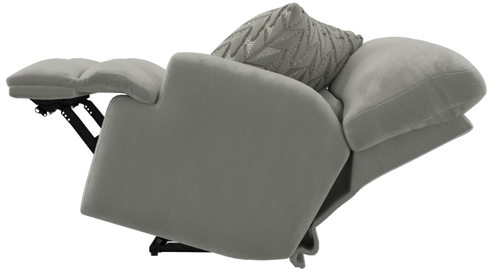 Catnapper - Renaldo Power Lay Flat Recliner w/Zero Gravity in Stone - 61280-7-STONE - GreatFurnitureDeal