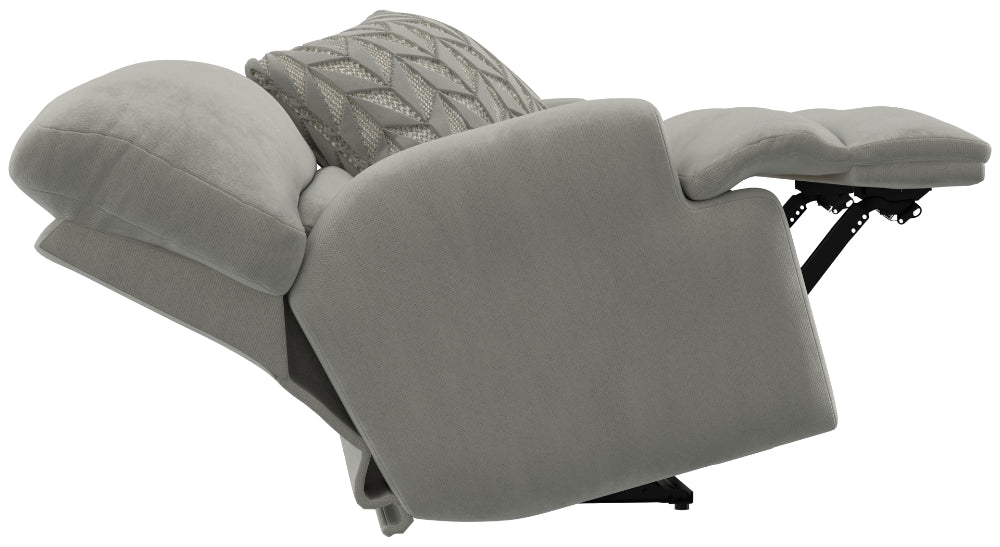 Catnapper - Renaldo Power Lay Flat Recliner w/Zero Gravity in Stone - 61280-7-STONE - GreatFurnitureDeal