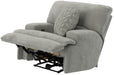 Catnapper - Renaldo Power Lay Flat Recliner w/Zero Gravity in Stone - 61280-7-STONE - GreatFurnitureDeal