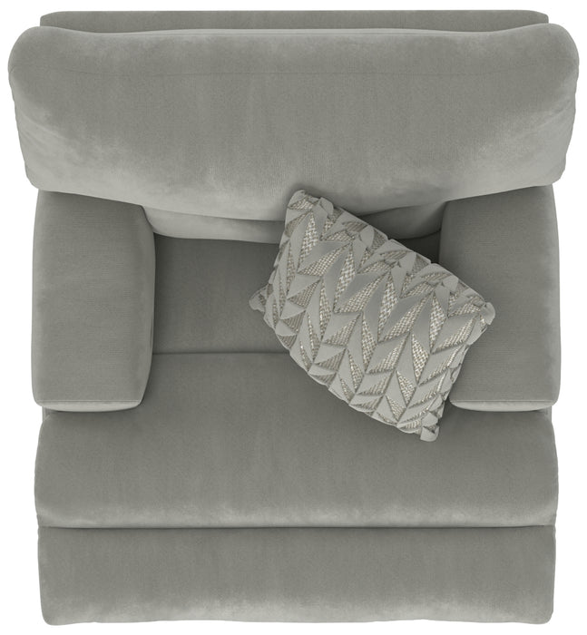 Catnapper - Renaldo Power Lay Flat Recliner w/Zero Gravity in Stone - 61280-7-STONE - GreatFurnitureDeal