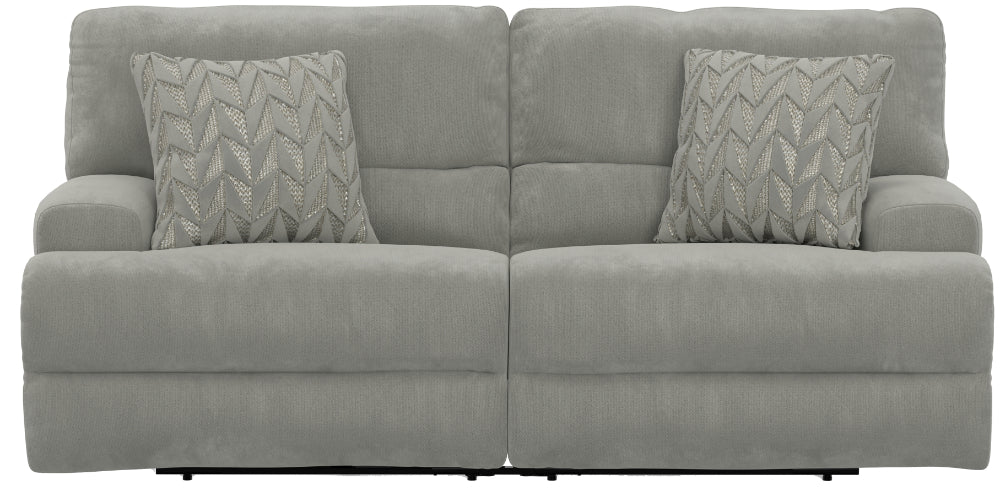 Catnapper - Renaldo 3 Piece Power Reclining Living Room Set in Stone - 61281-89-280-STONE