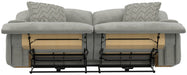 Catnapper - Renaldo Power Lay Flat Reclining Sofa w/Zero Gravity in Stone - 61281-STONE - GreatFurnitureDeal