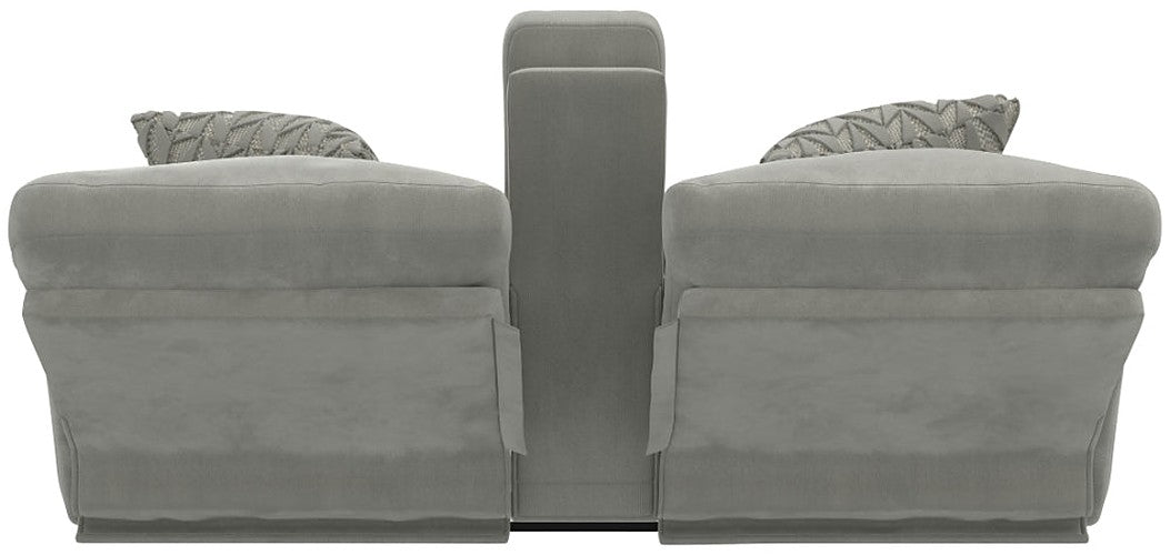 Catnapper - Renaldo Power Lay Flat Recl Console Loveseat w/Zero Gravity in Stone - 61289-STONE - GreatFurnitureDeal