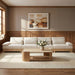 Meridian Furniture - Turin 175.5" Cream Chenille Fabric Upholstered 4pc. Modular Sofa - 612Cream-S4A - GreatFurnitureDeal