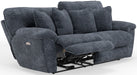 Catnapper - Paxon Power Headrest Deep Seat Reclining Sofa in Smoke - 61481-SMOKE - GreatFurnitureDeal