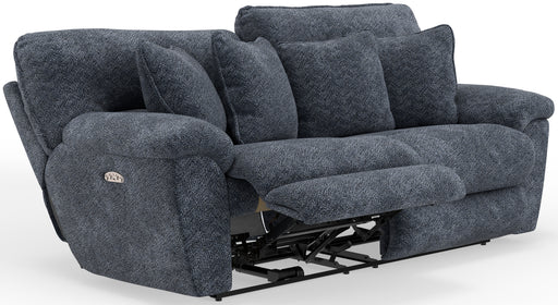 Catnapper - Paxon 2 Piece Power Headrest Reclining Sofa Set in Smoke - 61481-82-SMOKE - GreatFurnitureDeal