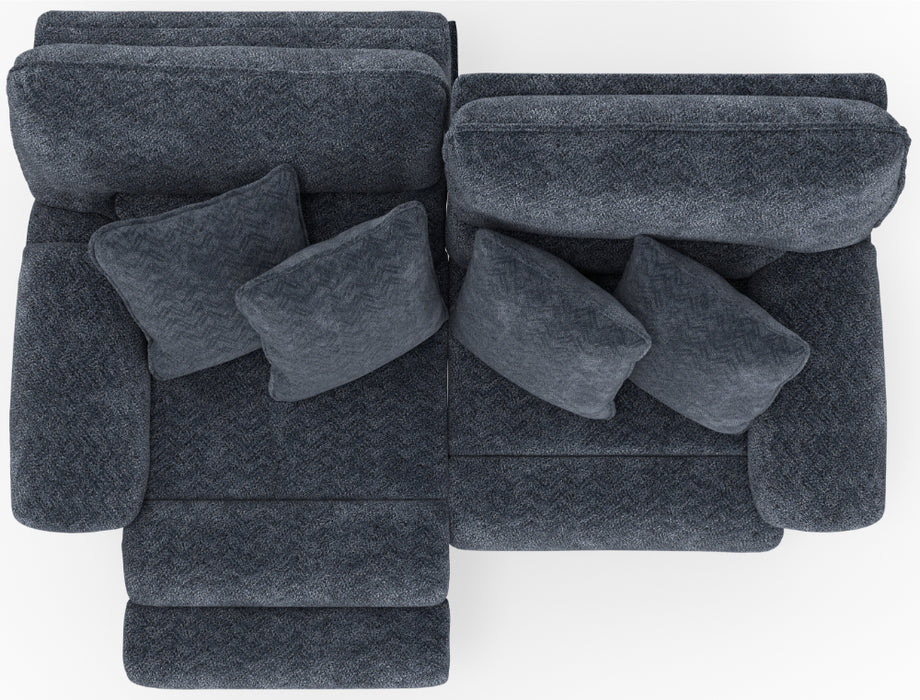 Catnapper - Paxon Power Headrest Deep Seat Reclining Sofa in Smoke - 61481-SMOKE - GreatFurnitureDeal