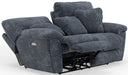 Catnapper - Paxon Power Headrest Deep Seat Reclining Loveseat in Smoke - 61482-SMOKE - GreatFurnitureDeal