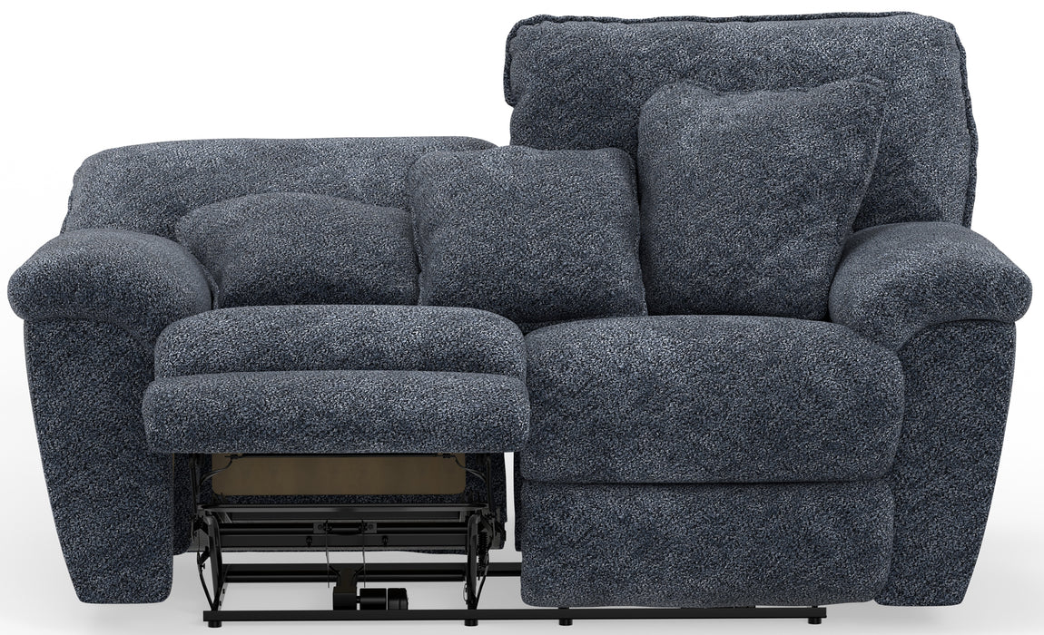 Catnapper - Paxon 2 Piece Power Headrest Reclining Sofa Set in Smoke - 61481-82-SMOKE - GreatFurnitureDeal