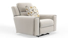 Catnapper - Micah Power Headrest Power Deep Seat Lay Flat Recliner in Oatmeal - 615407-OATMEAL - GreatFurnitureDeal