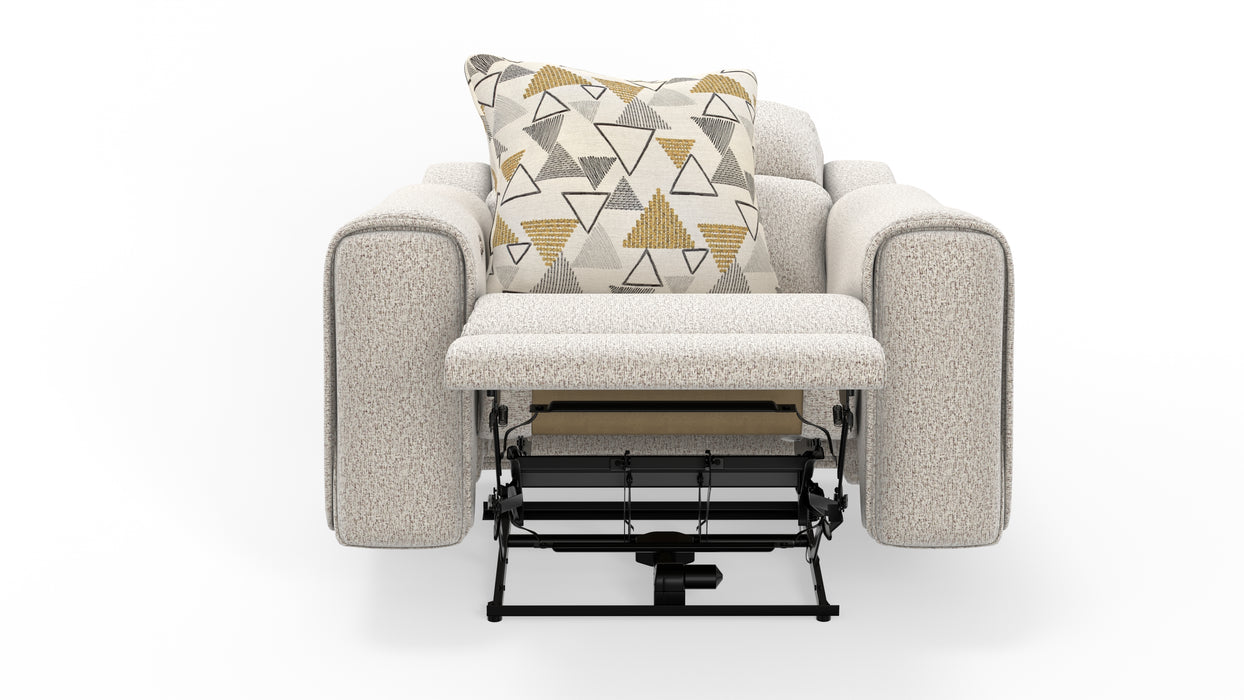 Catnapper - Micah 3 Piece Reclining Living Room Set in Oatmeal - 61541-49-07-OATMEAL