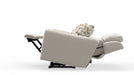 Catnapper - Micah Power Headrest Power Deep Seat Lay Flat Recliner in Oatmeal - 615407-OATMEAL - GreatFurnitureDeal