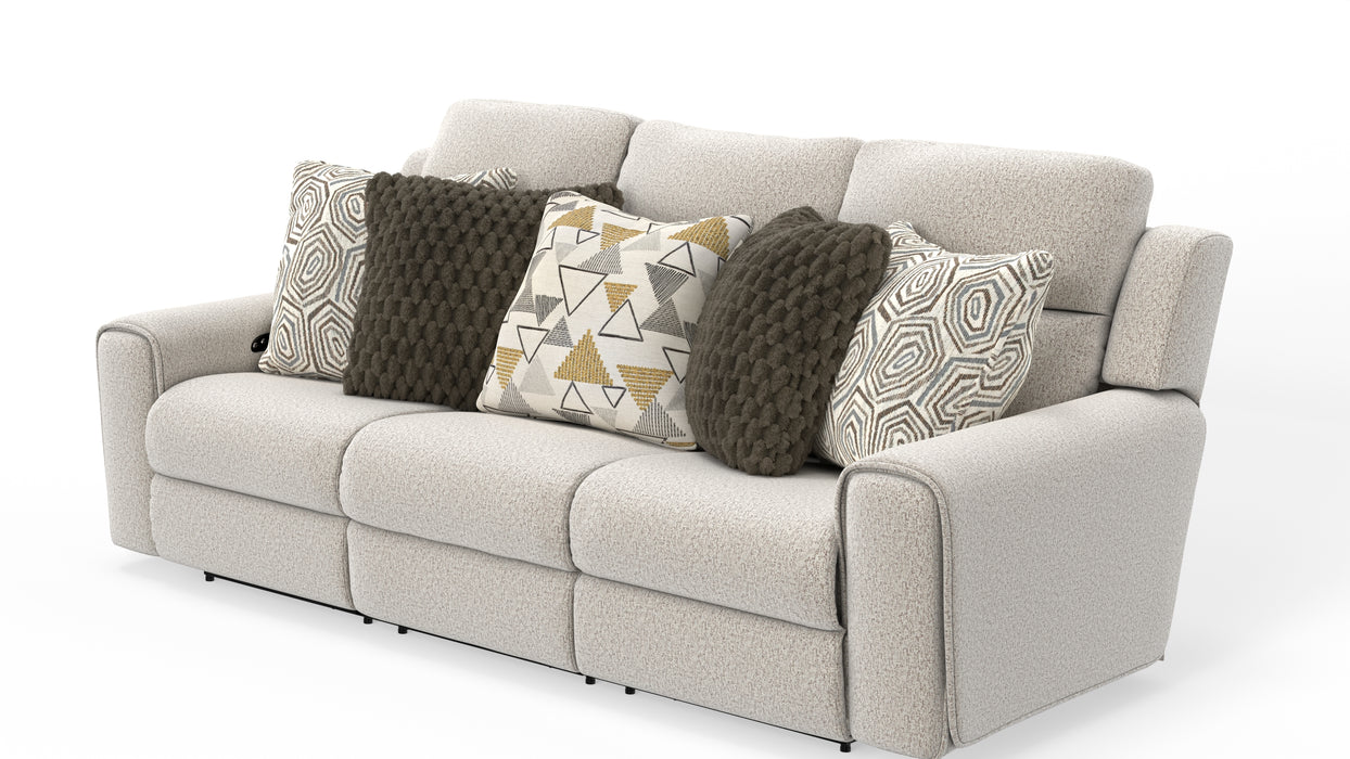 Catnapper - Micah 2 Piece Reclining Sofa Set in Oatmeal - 61541-49-OATMEAL - GreatFurnitureDeal