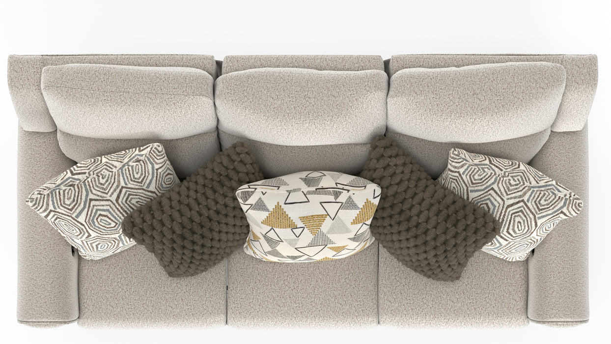 Catnapper - Micah 2 Piece Reclining Sofa Set in Oatmeal - 61541-49-OATMEAL - GreatFurnitureDeal