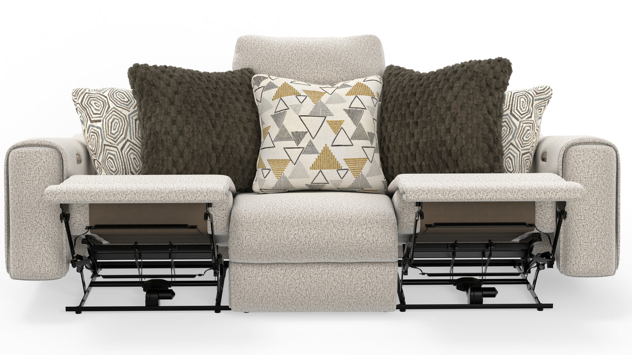 Catnapper - Micah 2 Piece Reclining Sofa Set in Oatmeal - 61541-49-OATMEAL - GreatFurnitureDeal