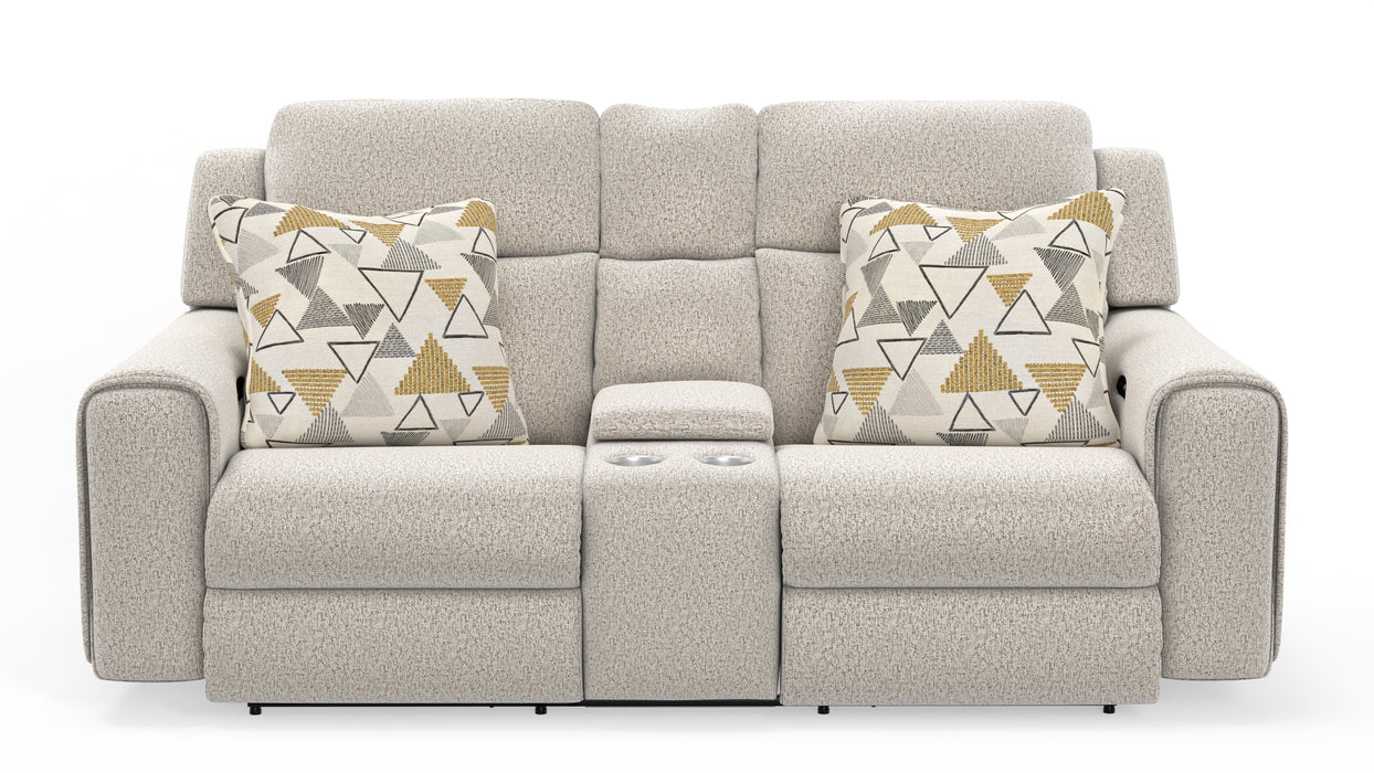 Catnapper - Micah 2 Piece Reclining Sofa Set in Oatmeal - 61541-49-OATMEAL