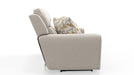 Catnapper - Micah Power Headrest Power Deep Seat Reclining Console Loveseat in Oatmeal - 61549-OATMEAL - GreatFurnitureDeal