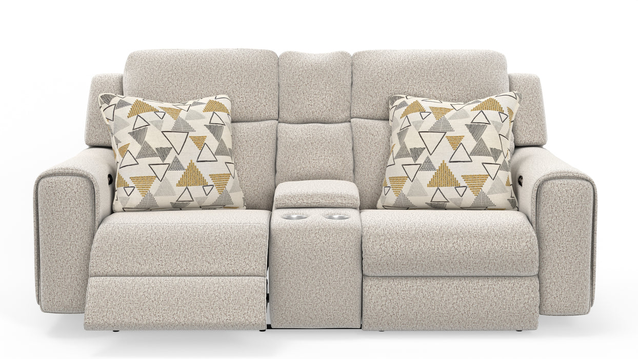 Catnapper - Micah 2 Piece Reclining Sofa Set in Oatmeal - 61541-49-OATMEAL