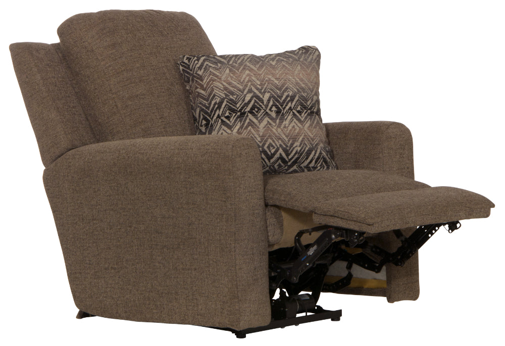 Catnapper - Calvin 3 Piece Power Reclining Living Room Set in Otter/Midnight - 61631-32-30-OTTER