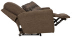 Catnapper - Calvin Power Wall Hugger Recliner in Otter/Midnight - 61630-4-OTTER - GreatFurnitureDeal
